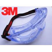 3M防護(hù)眼罩1623AF 防霧護(hù)目鏡  抗沖擊 防塵防沙勞保防濺